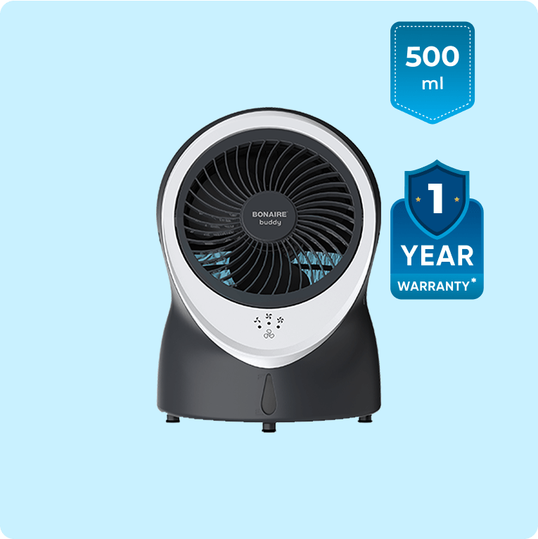 Bonaire Buddy Personal Evaporative Cooler and Fan I Compact, versatile, and energy-efficient