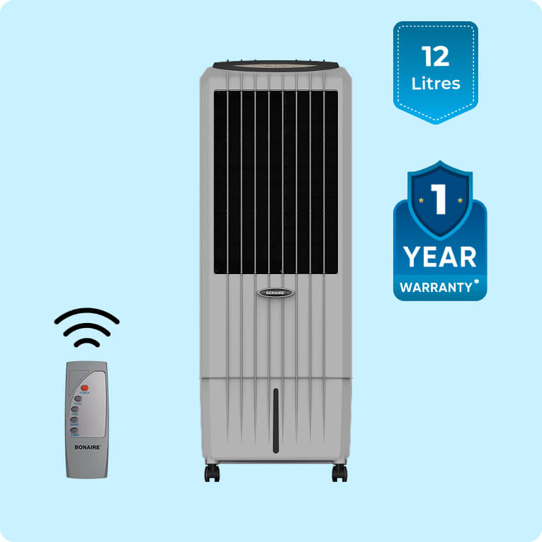 Diet 12i Grey Portable Evaporative Air Cooler - 12L