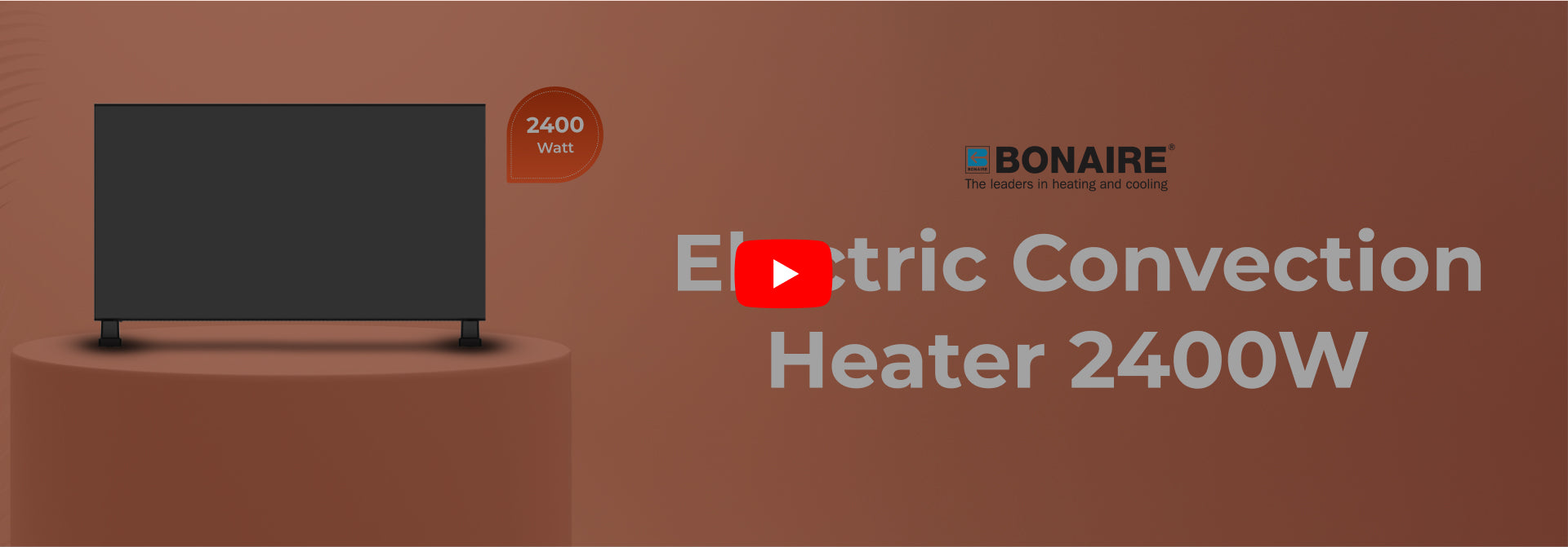 Wi-Fi & App-enabled Electric Convection Heater 2400W