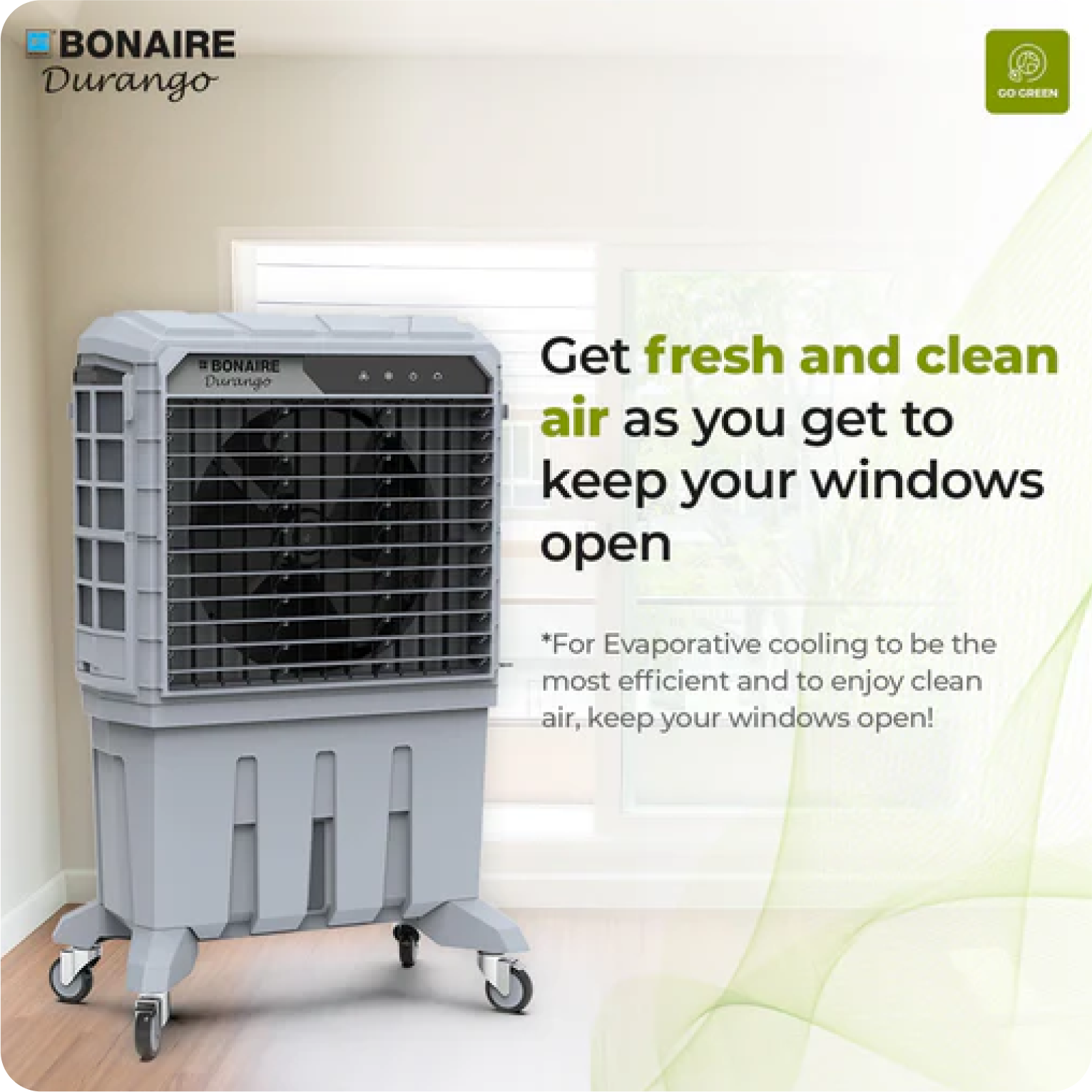 Durango 125i Portable Evaporative Air Cooler 125 L – Bonaire